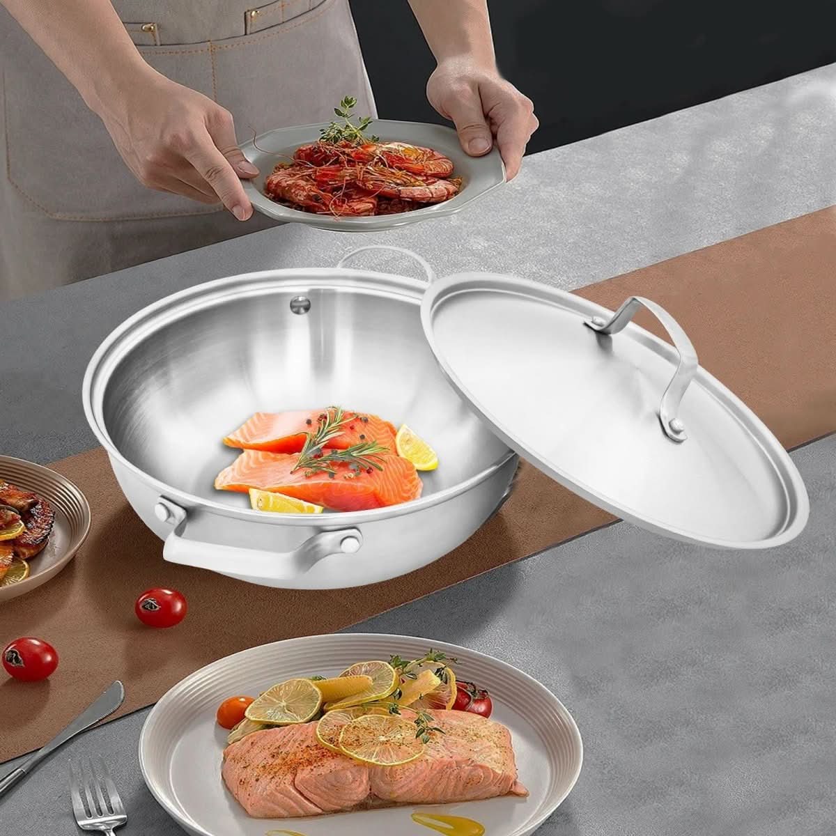CookSphere nerezový hrnec o průměru 26cm — rovnoměrné rozložení tepla