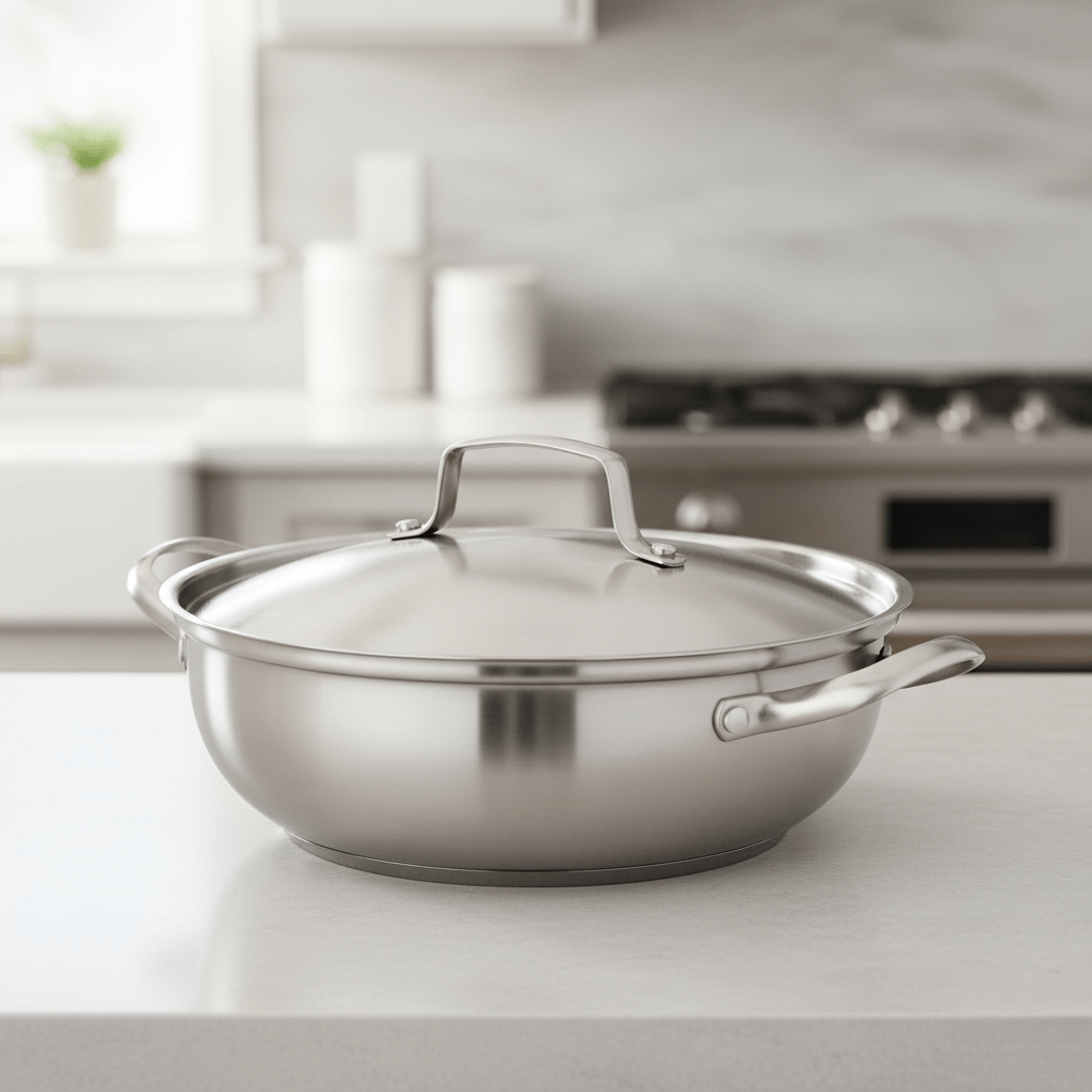 CookSphere nerezový hrnec o průměru 26cm — rovnoměrné rozložení tepla