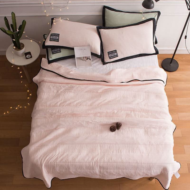CoolBreeze Breathable Cooling Blanket — Optimized Airflow, Gentle Touch