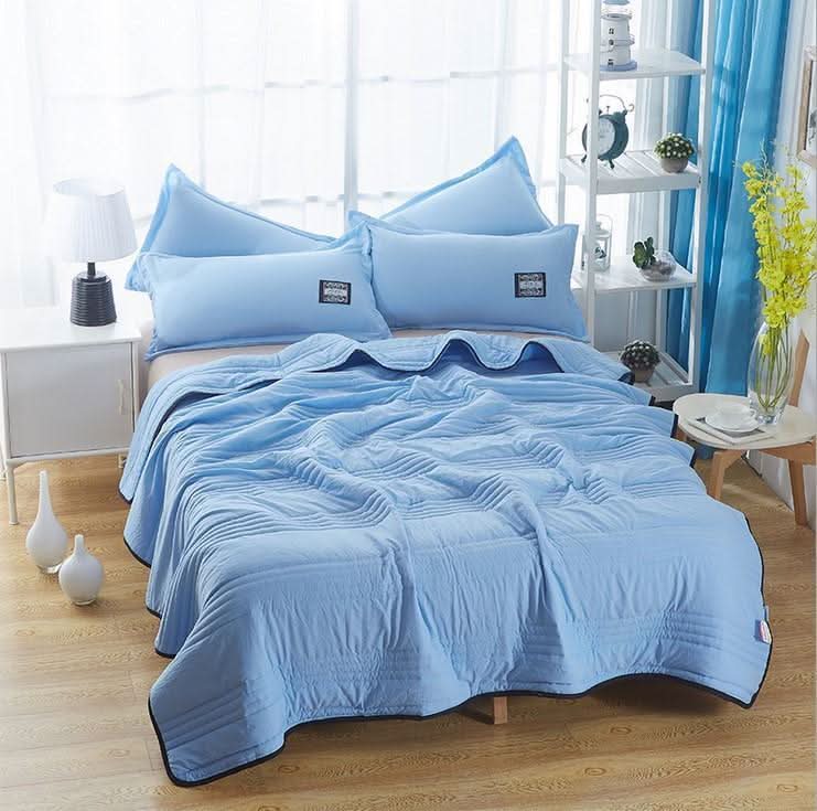 CoolBreeze Breathable Cooling Blanket — Optimized Airflow, Gentle Touch