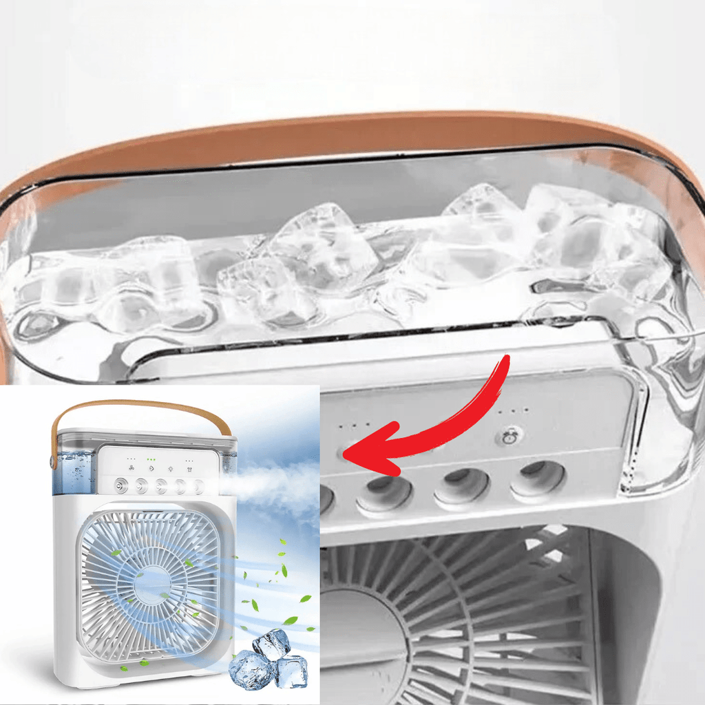ChillCube kompaktní stolní odpařovací ochlazovač — okamžité chlazení po zapojení