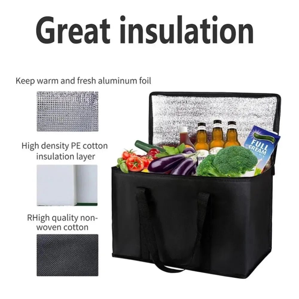 COOLTREK Lightweight Insulated Cooler Tote — Portable Temperature Retention