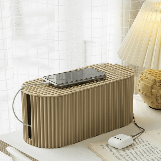 Prémiový box na uspořádání kabelů CORDÉRA — elegantní moderní design