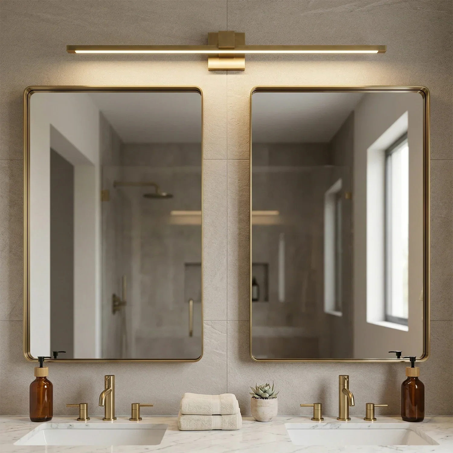 Corinth Brass Picture Light Wall Sconce | wildoxy