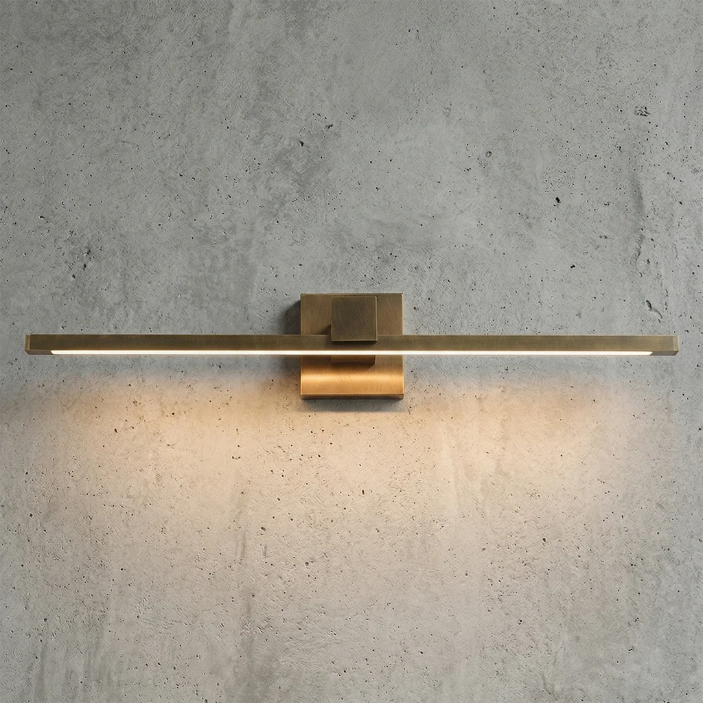 Corinth Brass Picture Light Wall Sconce | wildoxy