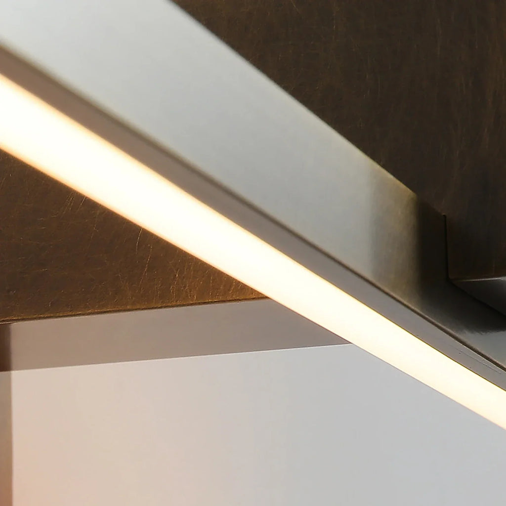 Corinth Brass Picture Light Wall Sconce | wildoxy