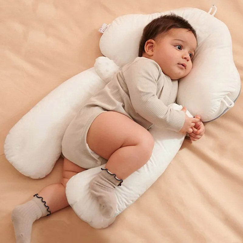 Slaapkussen voor baby's - verstelbare ergonomische ondersteuning voor hoofd en nek