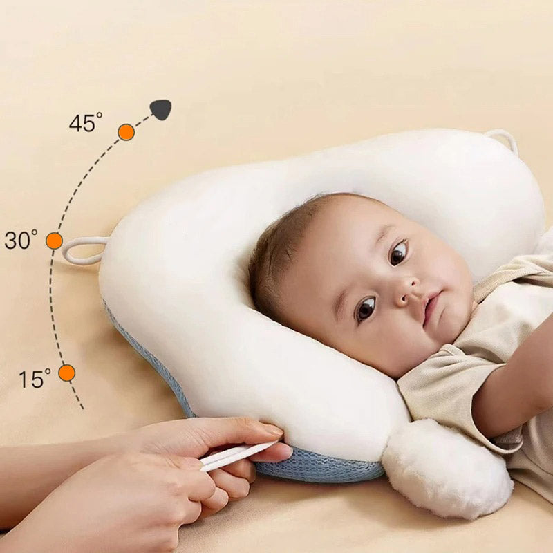 Slaapkussen voor baby's - verstelbare ergonomische ondersteuning voor hoofd en nek