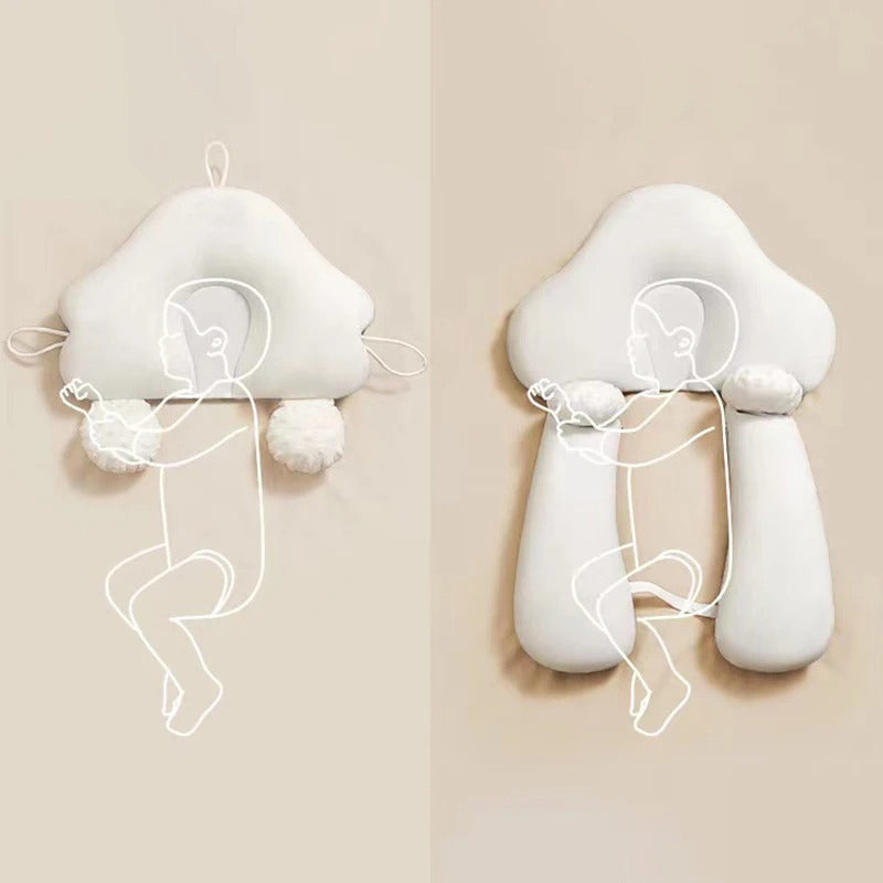 Slaapkussen voor baby's - verstelbare ergonomische ondersteuning voor hoofd en nek