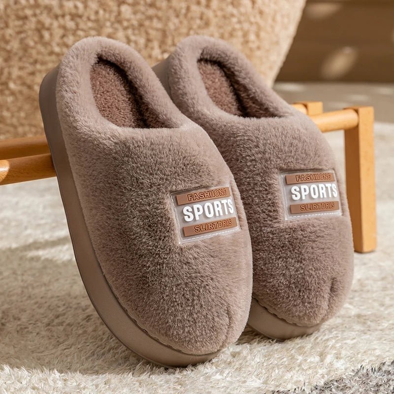 Dámské pantofle COZYBOW s mašlí — plyšová podrážka, útulné pohodlí