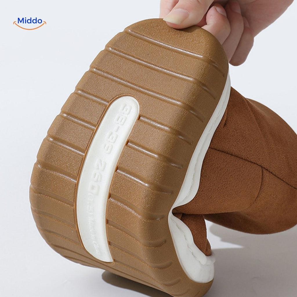 Oplaadbare verwarmde winterslippers, maat 36-45