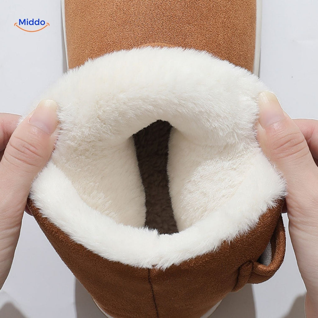 Oplaadbare verwarmde winterslippers, maat 36-45