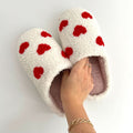 Cozyheart puha sherpa papucs — csúszásgátló külső talp