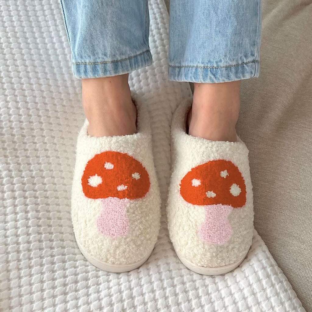 Cozyheart puha sherpa papucs — csúszásgátló külső talp