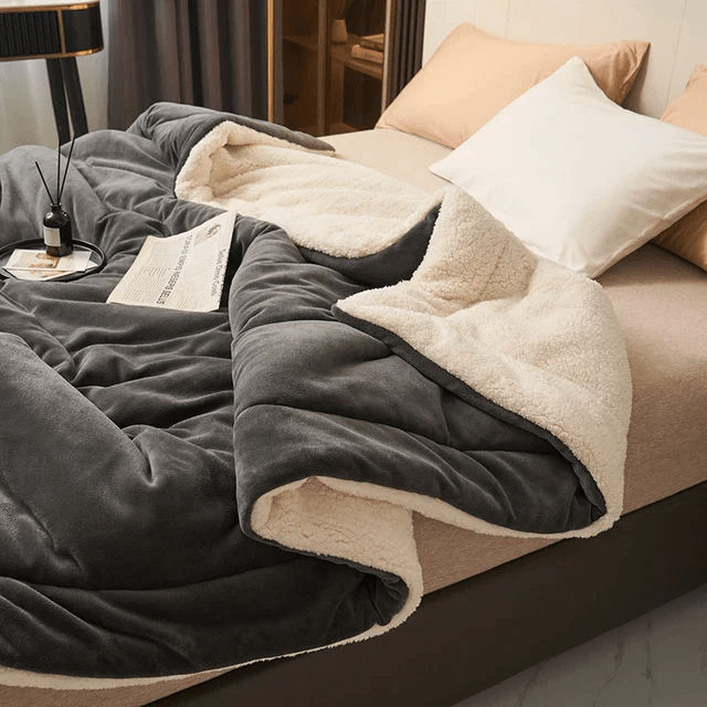 CozyLuxe puha polártakaró — gépben mosható, tartós puhaság