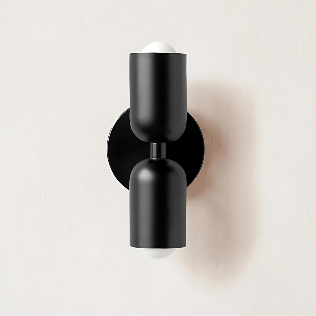NovaLume Dual Light Warm Glow LED Wall Lamps — Twin Pair