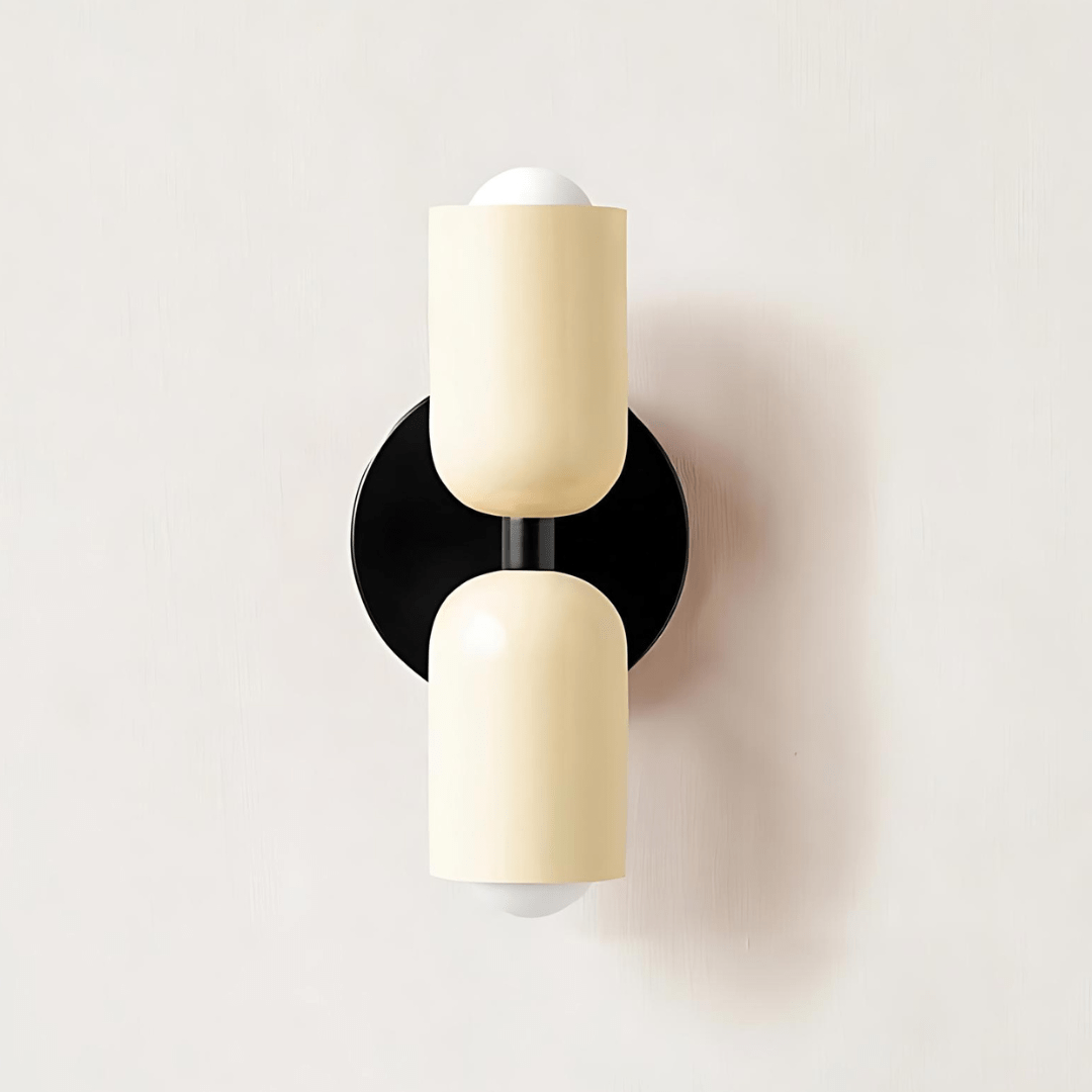 NovaLume Dual Light Warm Glow LED Wall Lamps — Twin Pair
