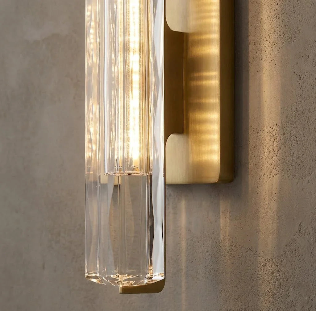 Crystal Prism Wall Sconce Light Fixture | wildoxy