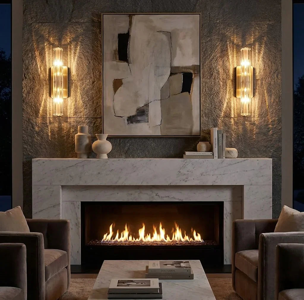 Crystal Prism Wall Sconce Light Fixture | wildoxy