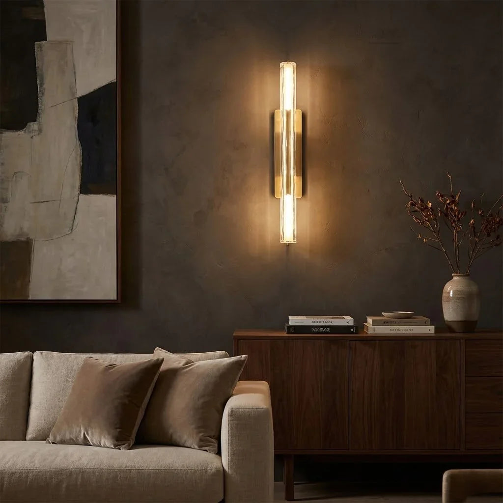 Crystal Prism Wall Sconce Light Fixture | wildoxy