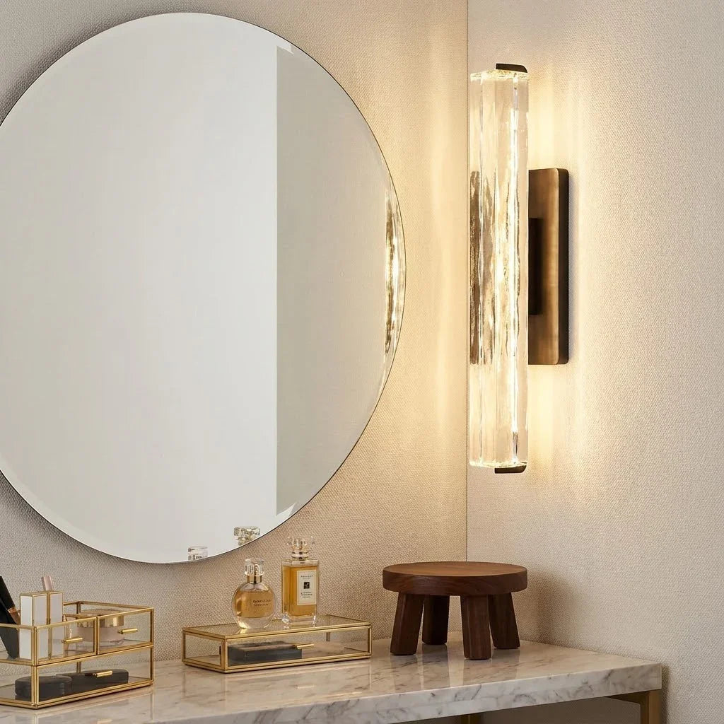 Crystal Prism Wall Sconce Light Fixture | wildoxy