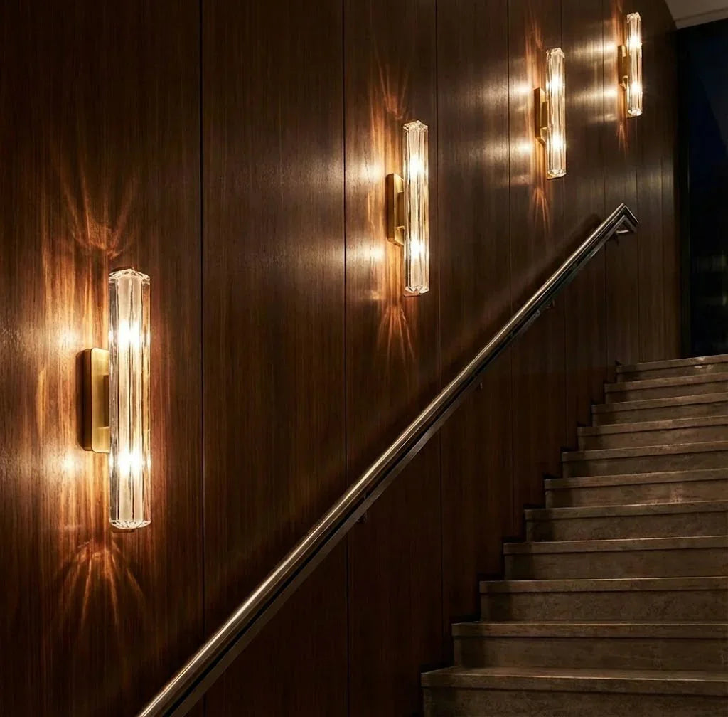 Crystal Prism Wall Sconce Light Fixture | wildoxy