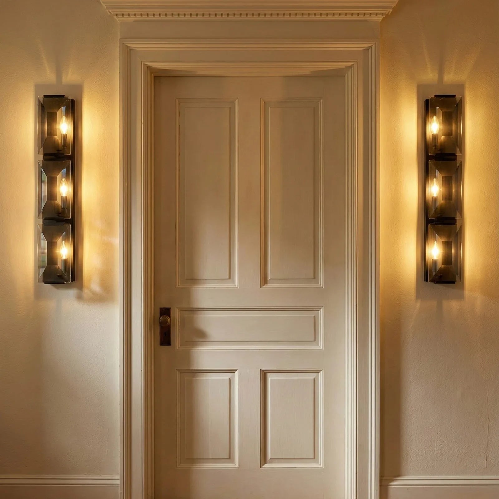 Crystal Rectangular Wall Lamp | wildoxy
