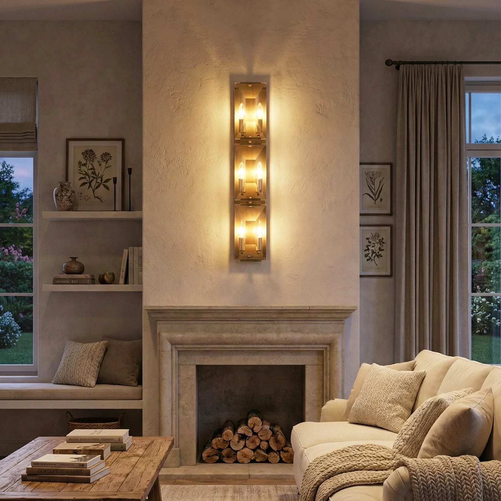 Crystal Rectangular Wall Lamp | wildoxy