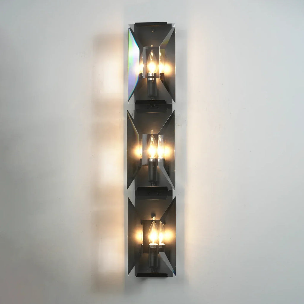 Crystal Rectangular Wall Lamp | wildoxy