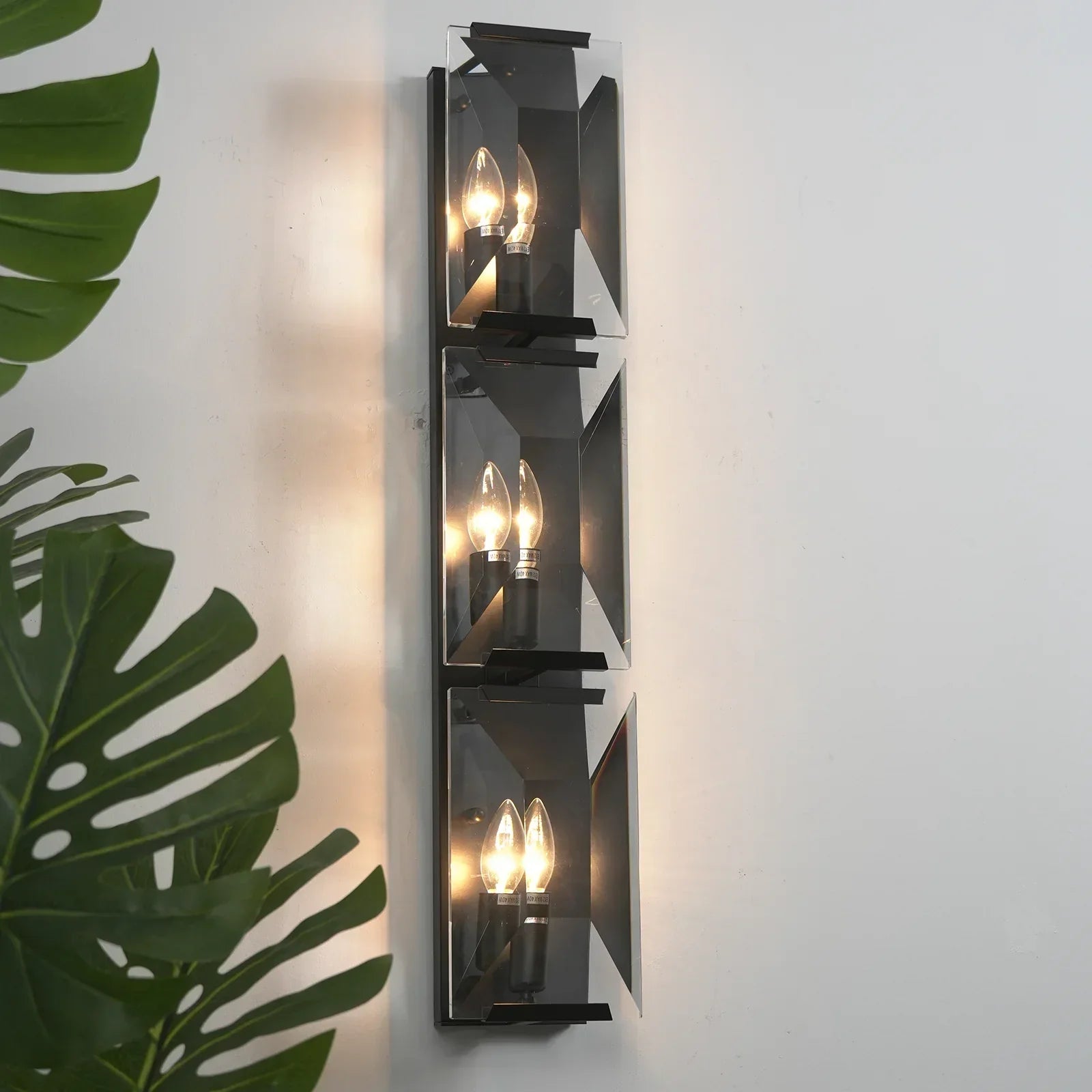 Crystal Rectangular Wall Lamp | wildoxy