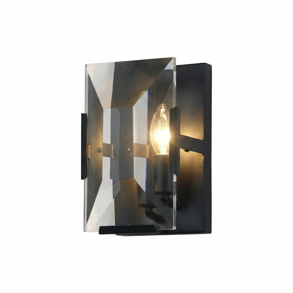 Crystal Rectangular Wall Lamp | wildoxy