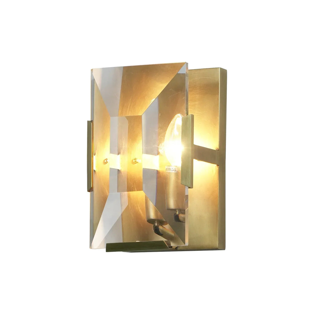 Crystal Rectangular Wall Lamp | wildoxy