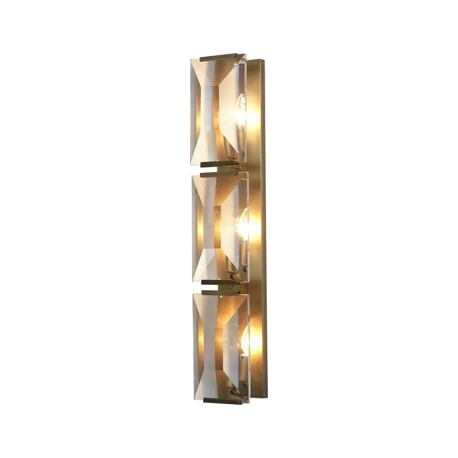 Crystal Rectangular Wall Lamp | wildoxy