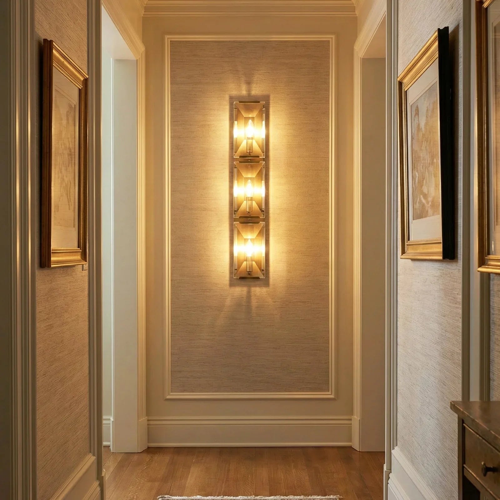 Crystal Rectangular Wall Lamp | wildoxy