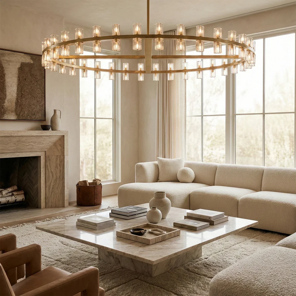 CrystalRay Linear Chandelier Series | wildoxy