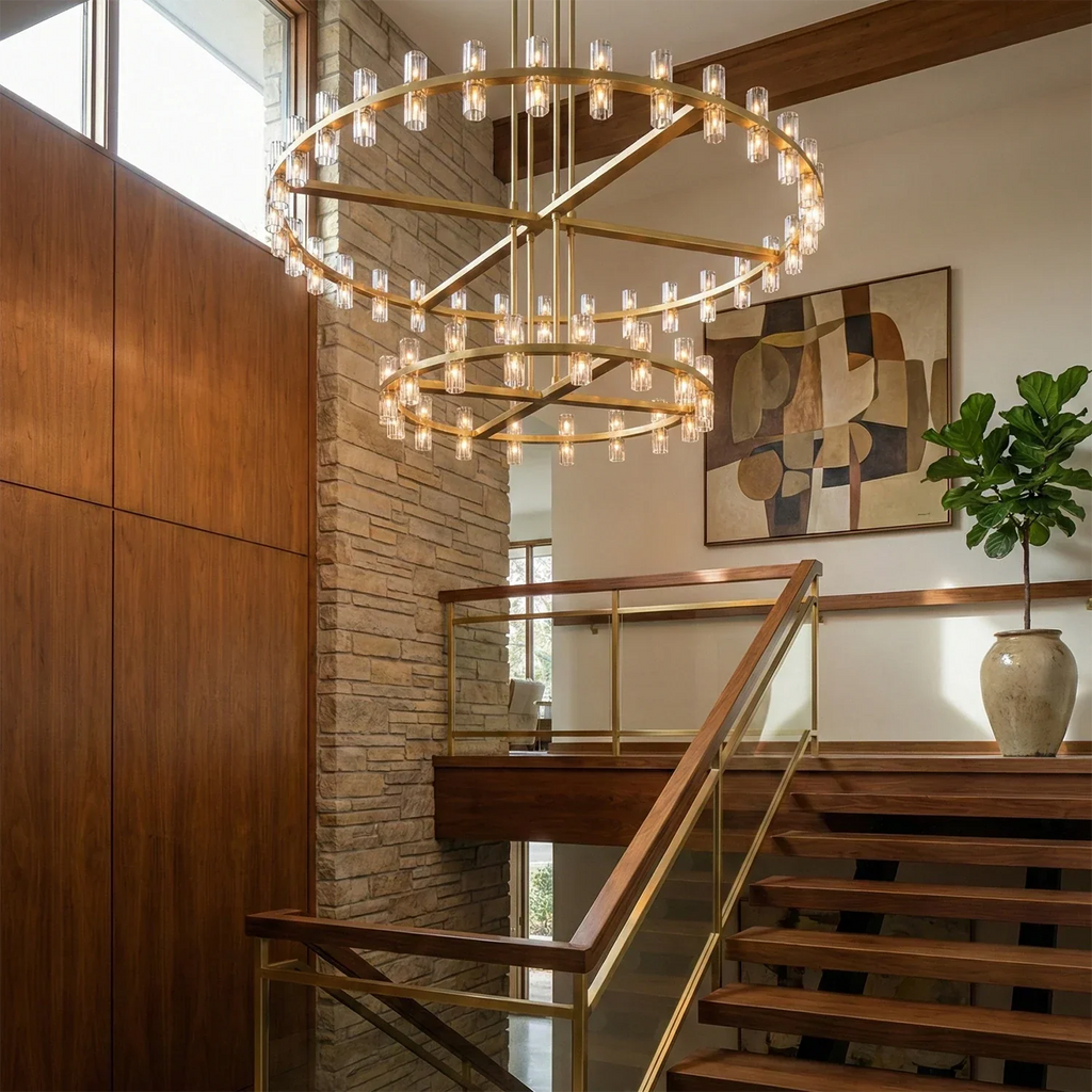 CrystalRay Linear Chandelier Series | wildoxy