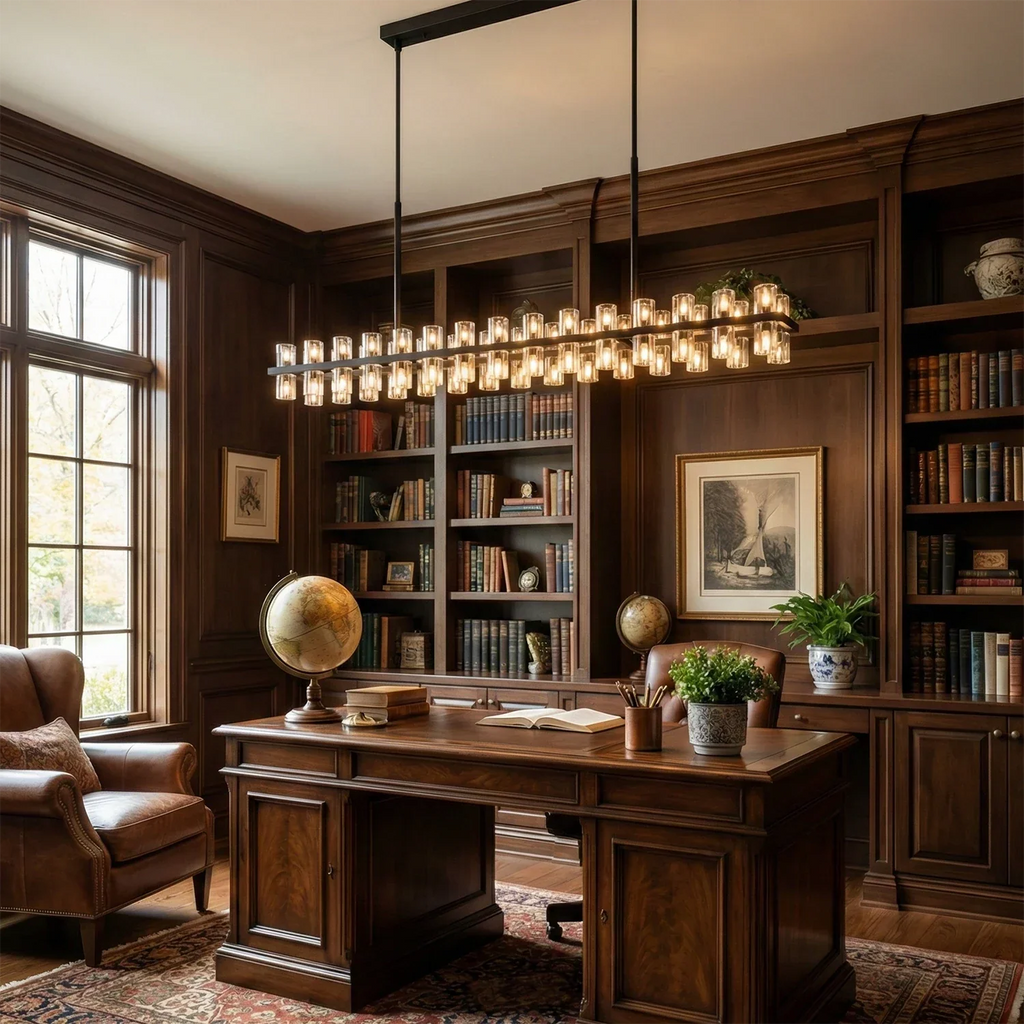 CrystalRay Linear Chandelier Series | wildoxy