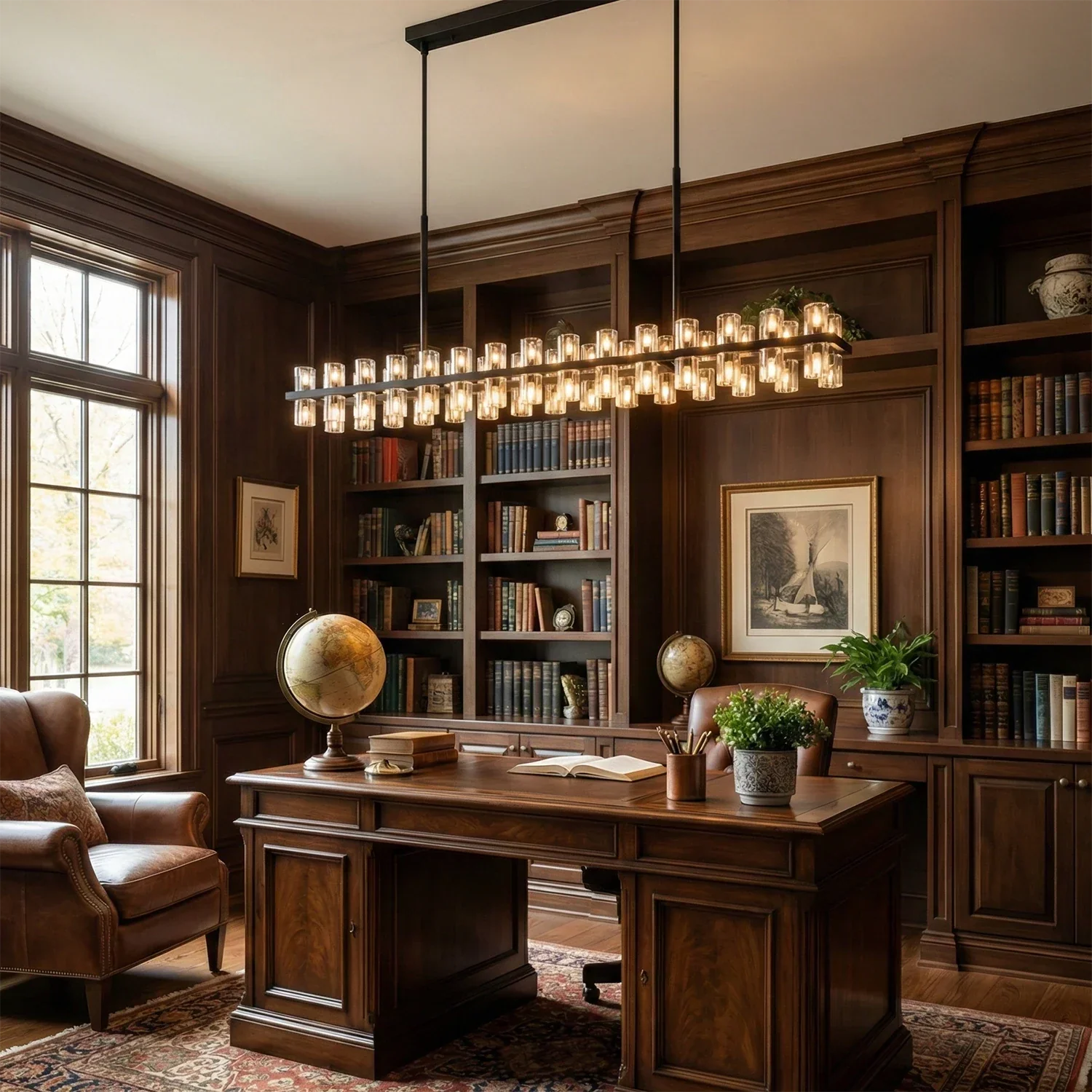 CrystalRay Linear Chandelier Series | wildoxy