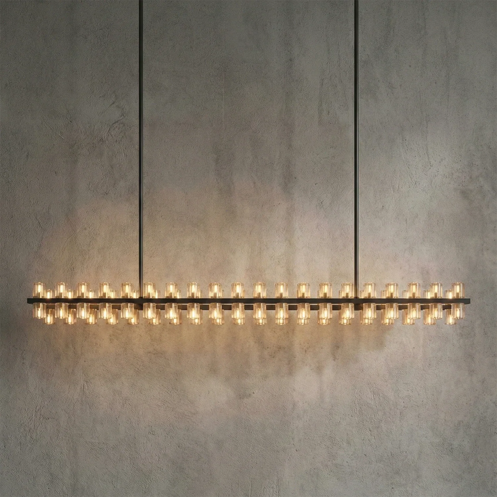 CrystalRay Linear Chandelier Series | wildoxy