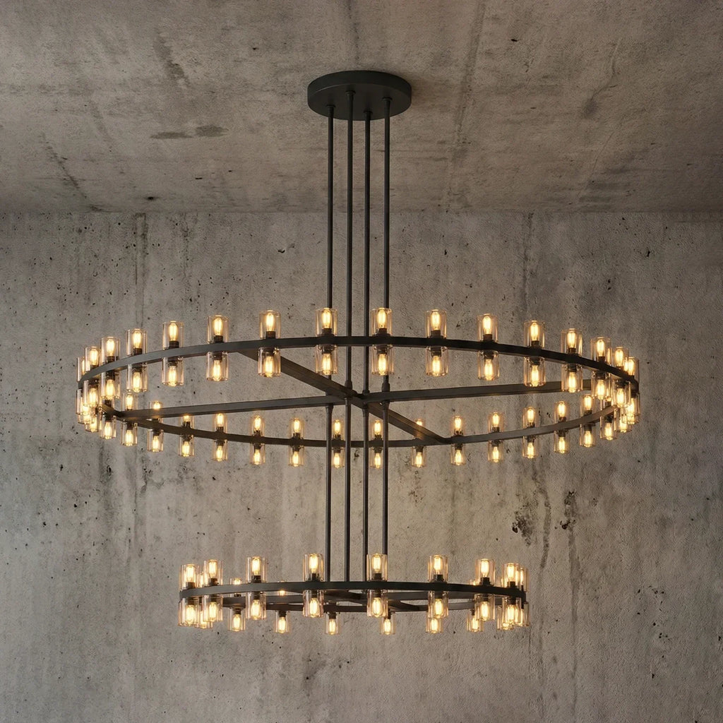 CrystalRay Linear Chandelier Series | wildoxy