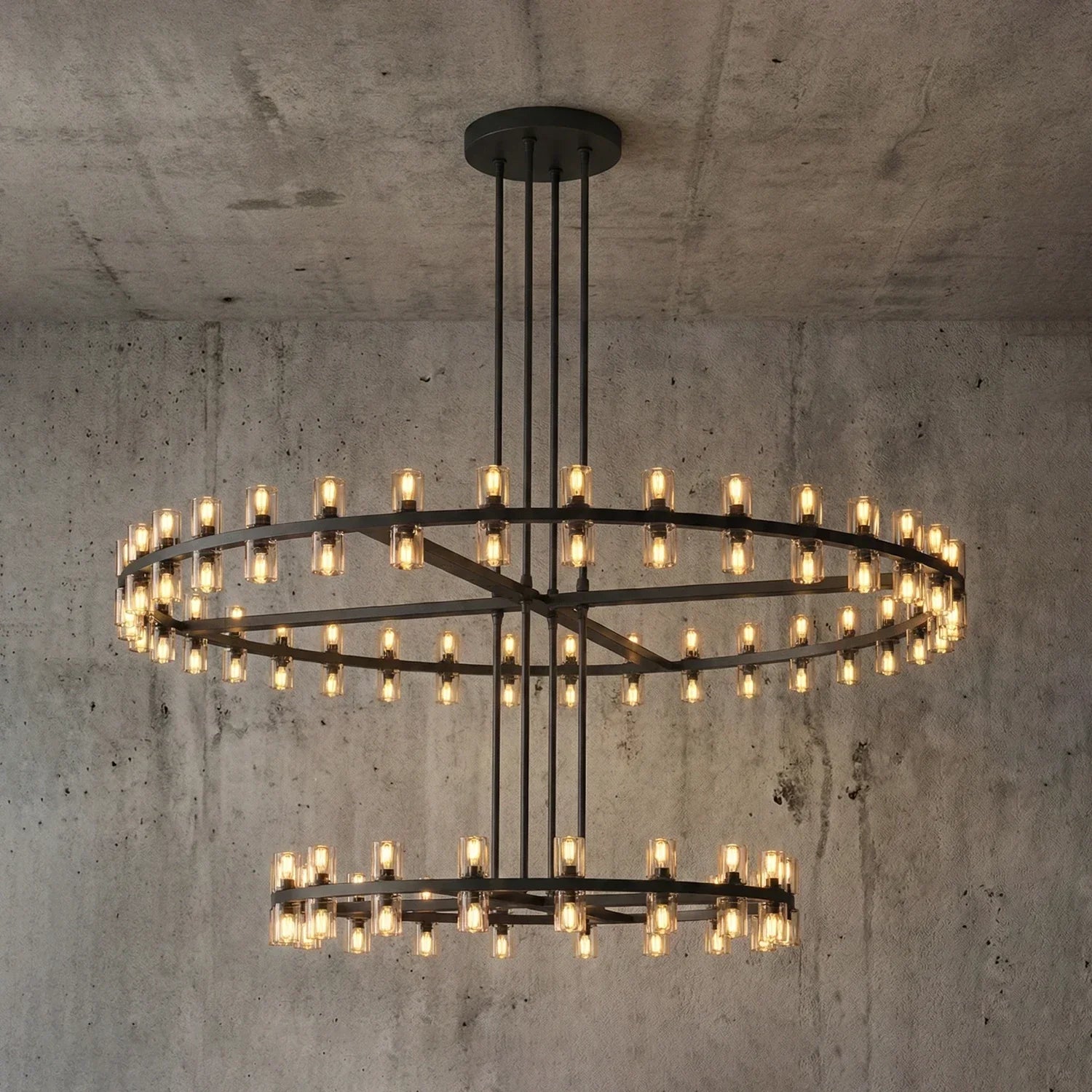 CrystalRay Linear Chandelier Series | wildoxy