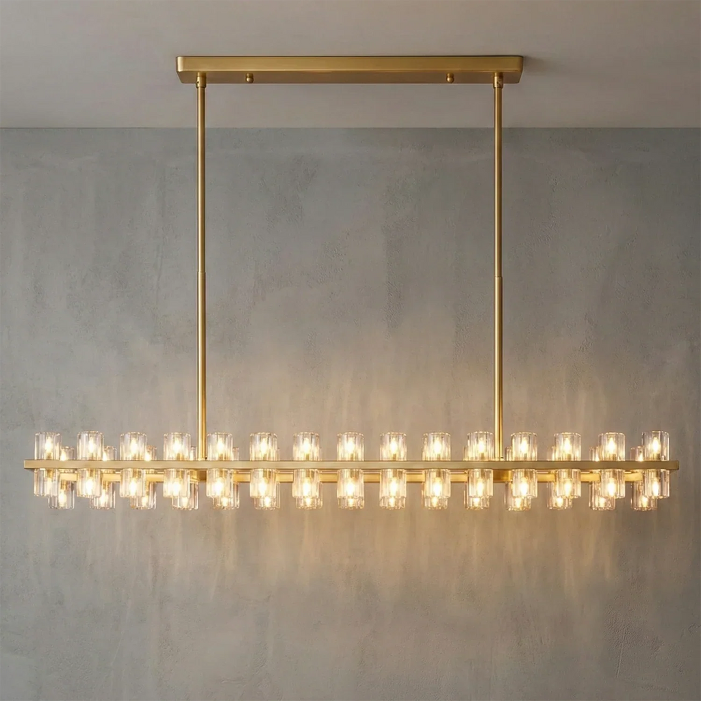 CrystalRay Linear Chandelier Series | wildoxy