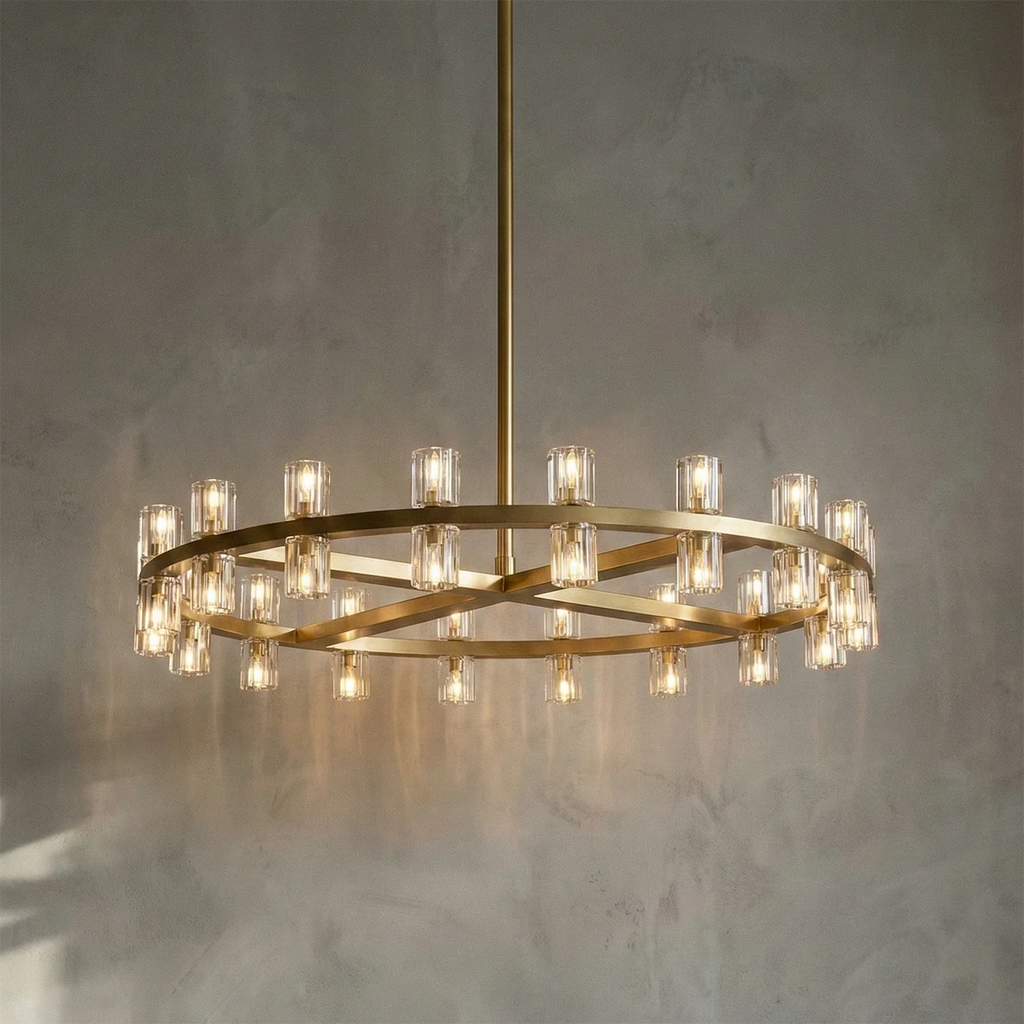 CrystalRay Linear Chandelier Series | wildoxy