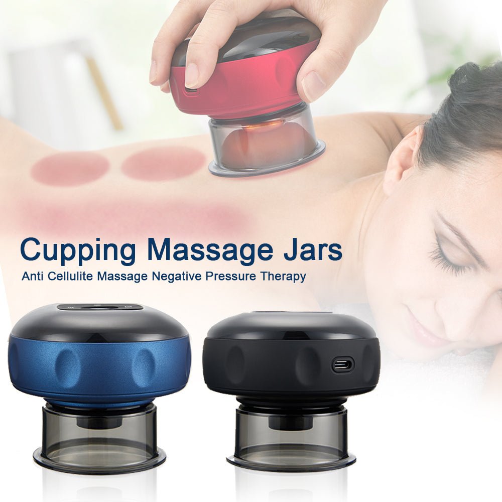 CuppingRelief Electric Cupping Set — Automated Suction Therapy Device