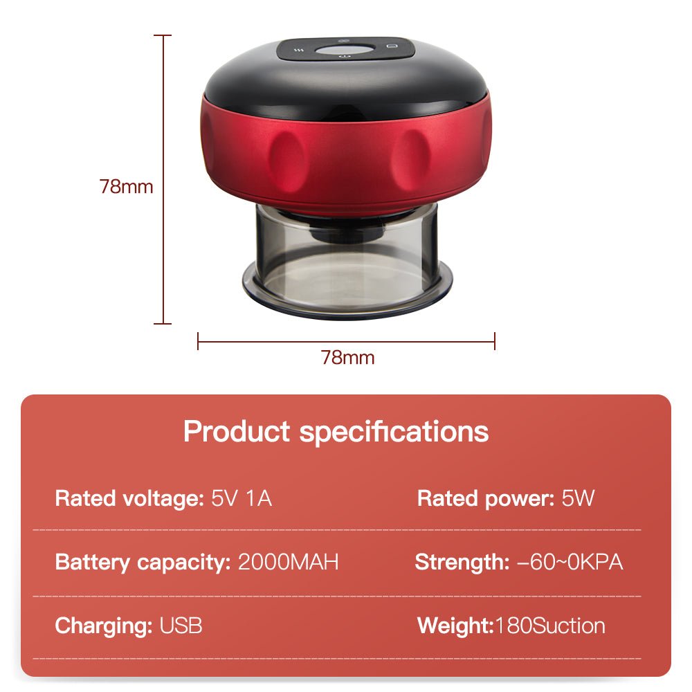 CuppingRelief Electric Cupping Set — Automated Suction Therapy Device