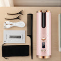 CURLMASTER Wireless Auto Curling Iron — Rechargeable Battery, Smart Heating System