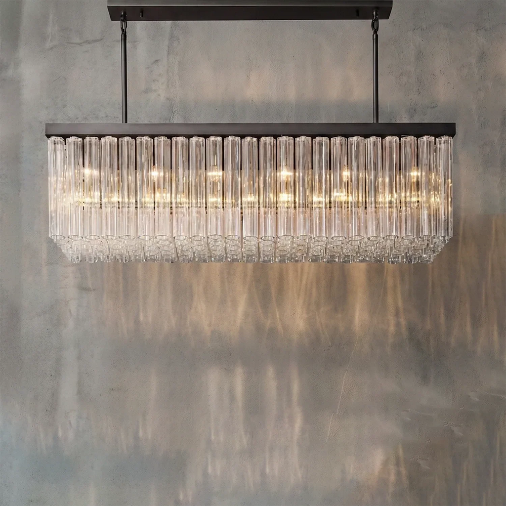 Murano Star Glass Brass Pendant Light | wildoxy