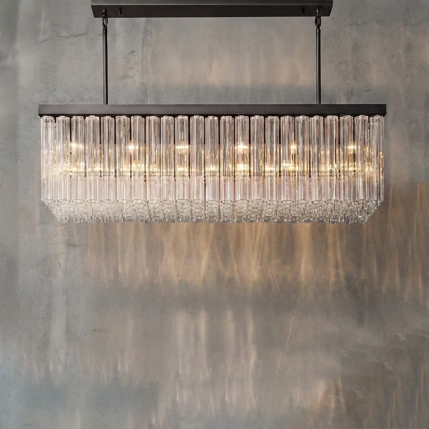 Murano Star Glass Brass Pendant Light | wildoxy