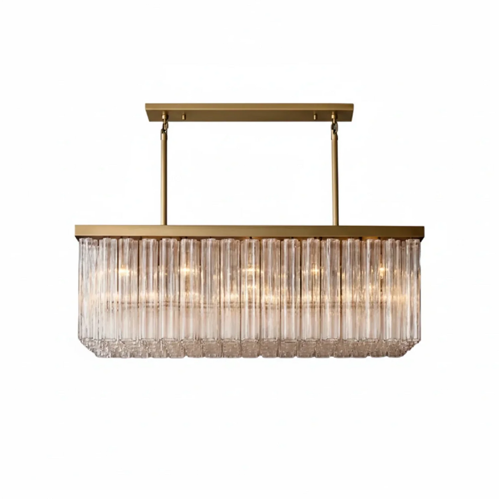 Murano Star Glass Brass Pendant Light | wildoxy