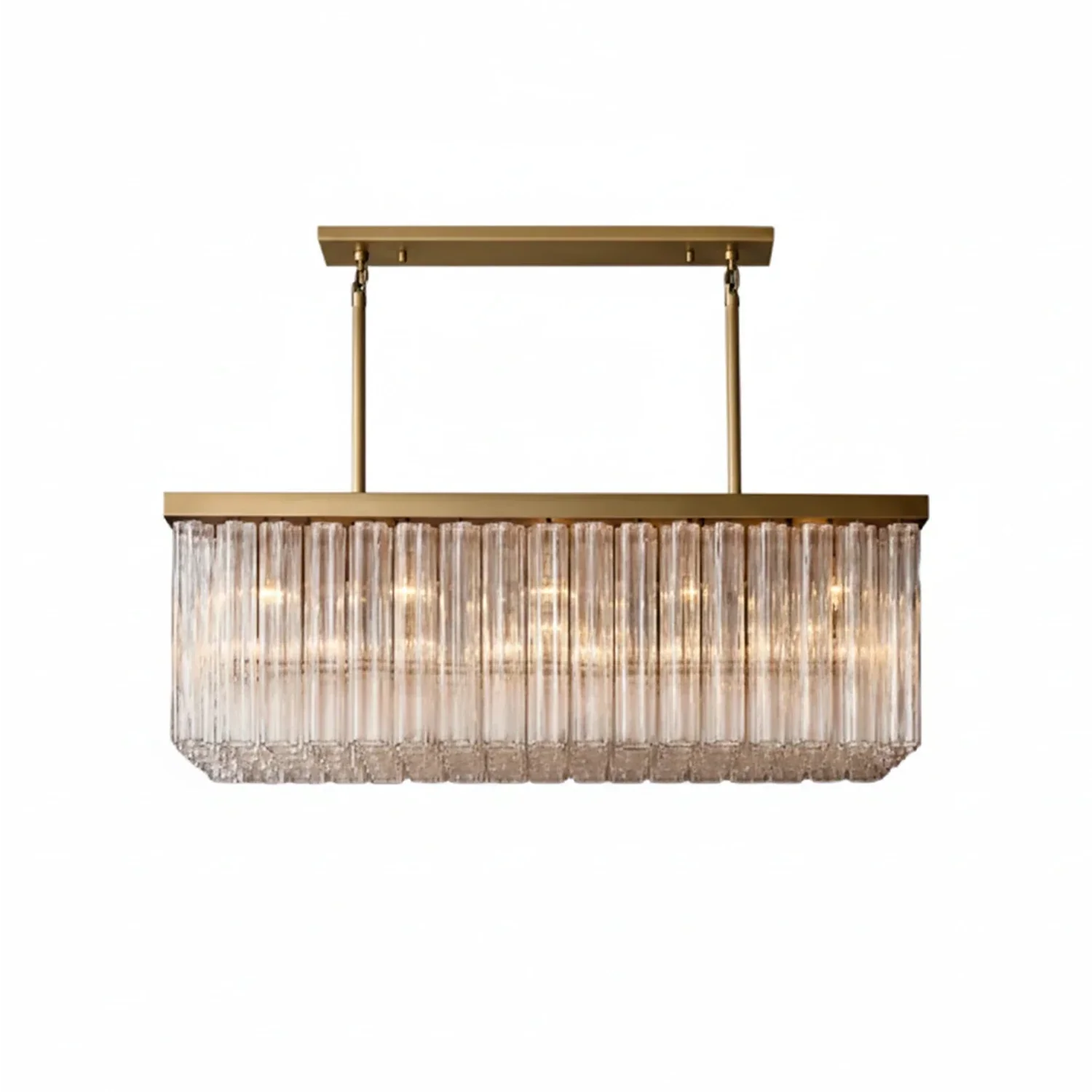 Murano Star Glass Brass Pendant Light | wildoxy